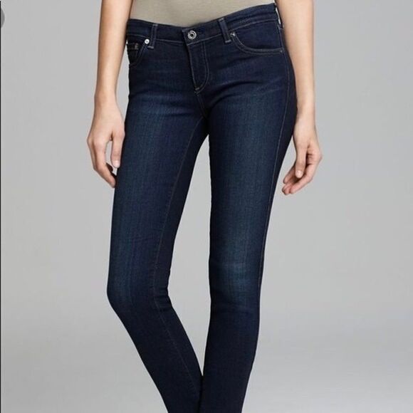AG ‘The Middi’ Mid-Rise Legging Jeans - Picture 1 of 8